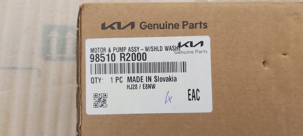 фото №6, Kia sportage v 21- помпа омивача 98510-r2000 nowa
