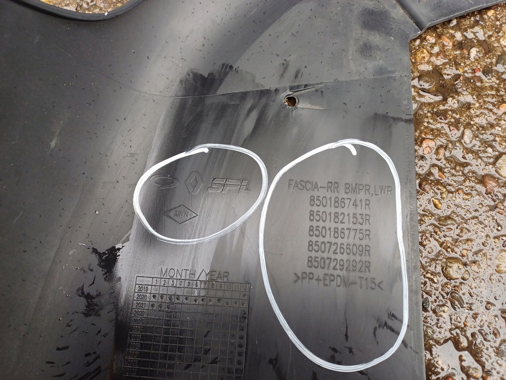 фото №8, Renault arkana 19- бампер задний задняя 850186741r