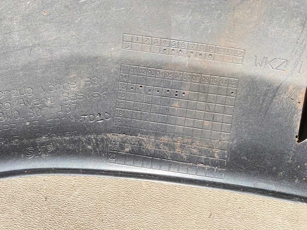 фото №13, Бампер перед передний audi a4 b9 8w 8w0 2015-