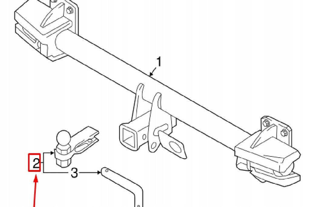 фото №8, Volvo xc90 mk2 hak буксирувальний hak кульовий 31664202 новий оригінальний
