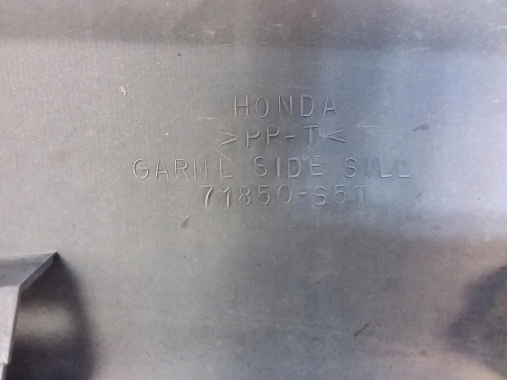 фото №5, Honda civic vii 3d sport молдинг порог левая ep1