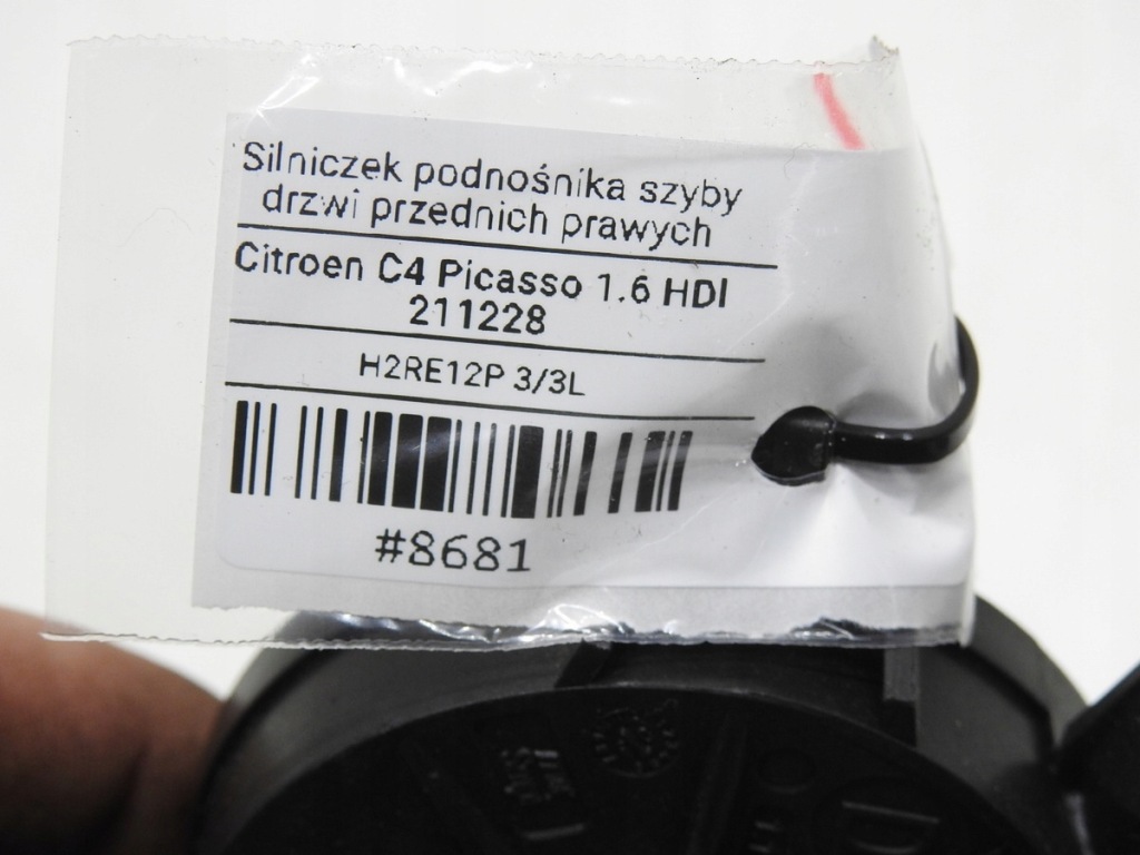 фото №9, Моторчик стекло правый перед c4 picasso i