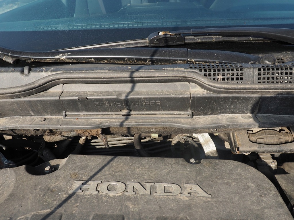 фото №5, Honda crv iii cr-v 3 2006-12 жабо пластиковый полный europa