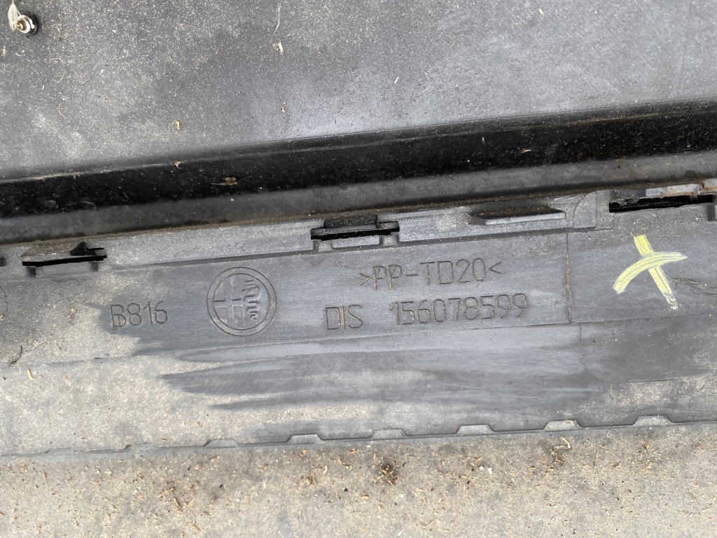 Alfa romeo mito бампер накладка задняя 156078599 оригинал в Украине