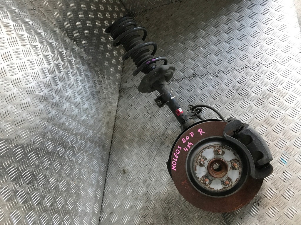 фото №1, Koleos ii lift 2.0 dci 4x4 поворотний кулак амортизатор ступиця права автоматична коробка передач 19-23