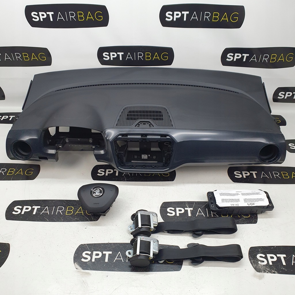 фото №1, Citigo приборная панель консоль подушки безопасности ремни подушка безопасности