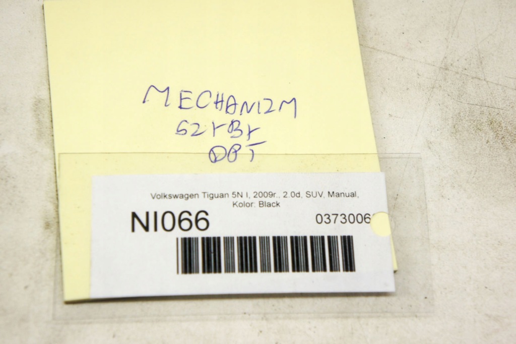 фото №7, Ni066 vw tiguan i 5n механизм стекло правый задняя