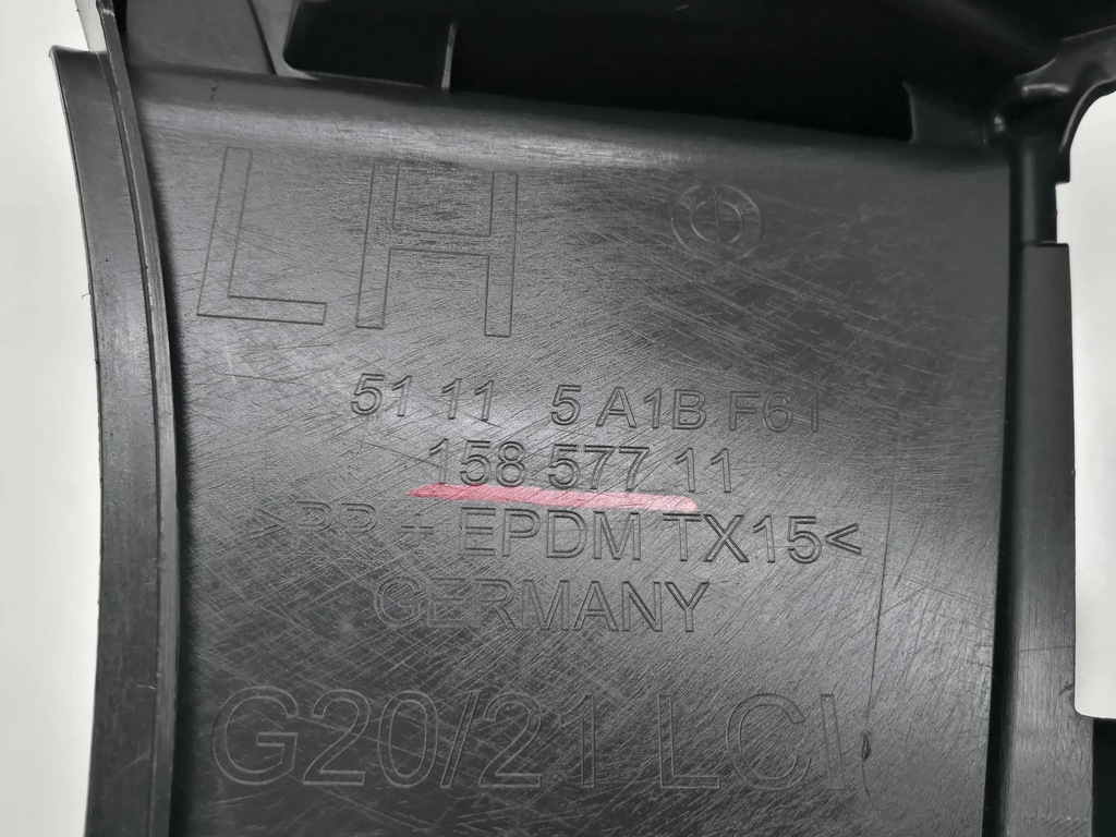 фото №7, Кронштейн кронштейн напрямна бампера bmw 3 g20 g21 lift 21- лівий перед