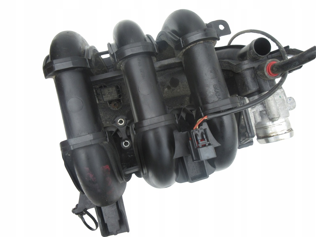 фото №10, Коллектор всасывающий дроссельная заслонка ford fiesta mk7 vii 7 1.0 bez turbo econetic