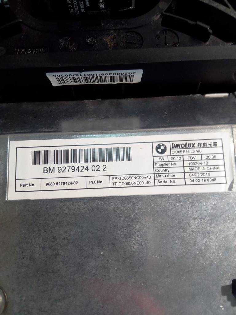 фото №14, Mini clubman f54 радио дисплей navi 6822077