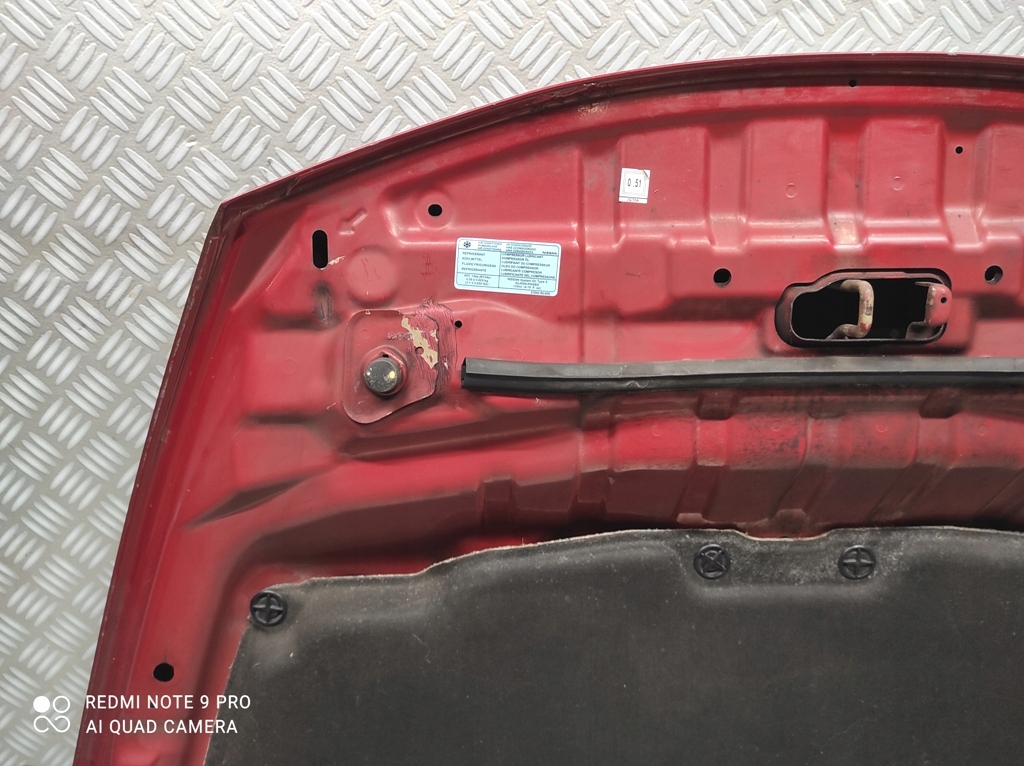 фото №13, Капот кришка двигуна nissan juke i f15 колір nah