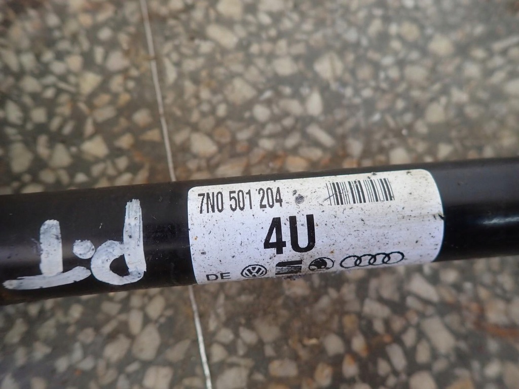 фото №4, Приводной вал правый задняя задняя alhambra ii 7n 2.0 tdi 20r