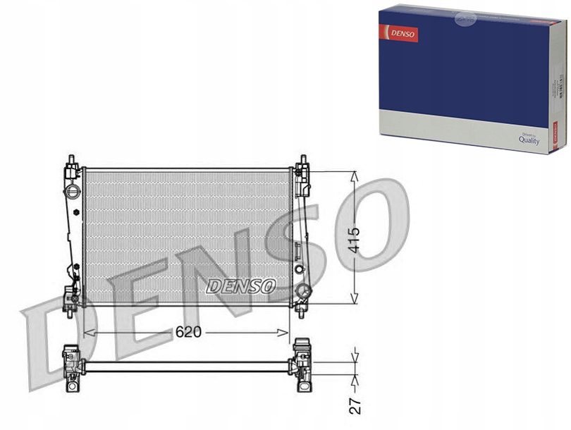 Купити Denso drm09111 радіатор, система охолодження двигуна