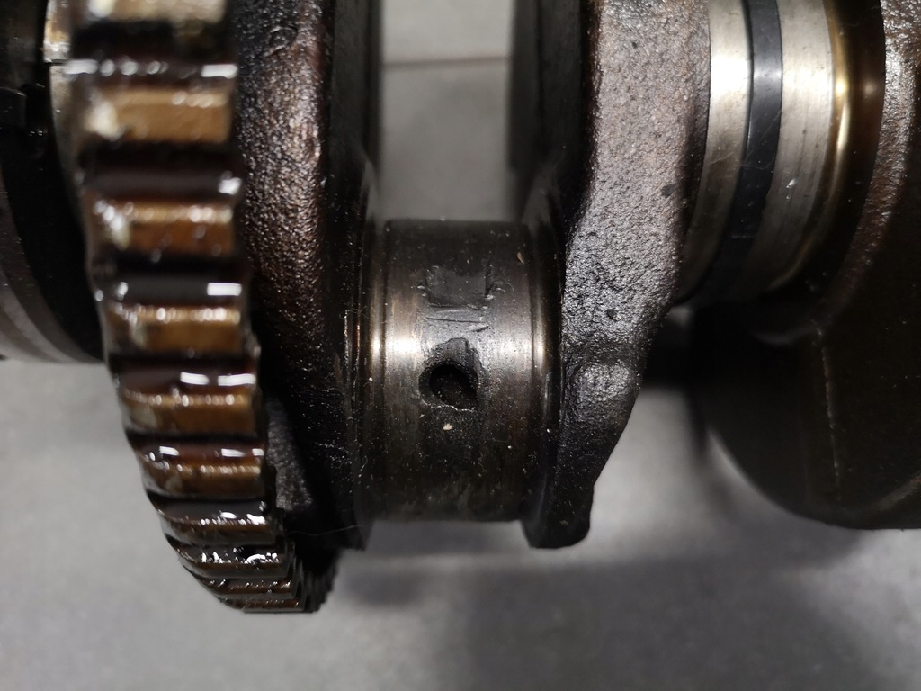 фото №6, Wał коленчатый вкладыши zatarty audi tt 8n 1.8t 06a