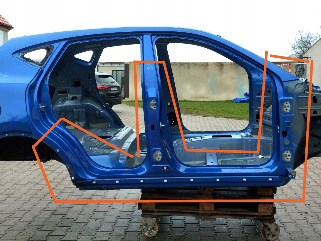 фото №1, Mg zs порог блок двигателя правый длинный 5jsj