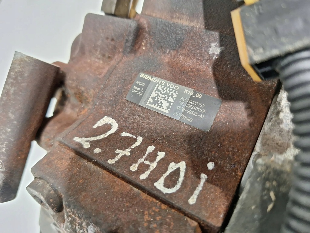 фото №6, Насос впрыскная 5w540157 peugeot 407 2.7hdi 04-