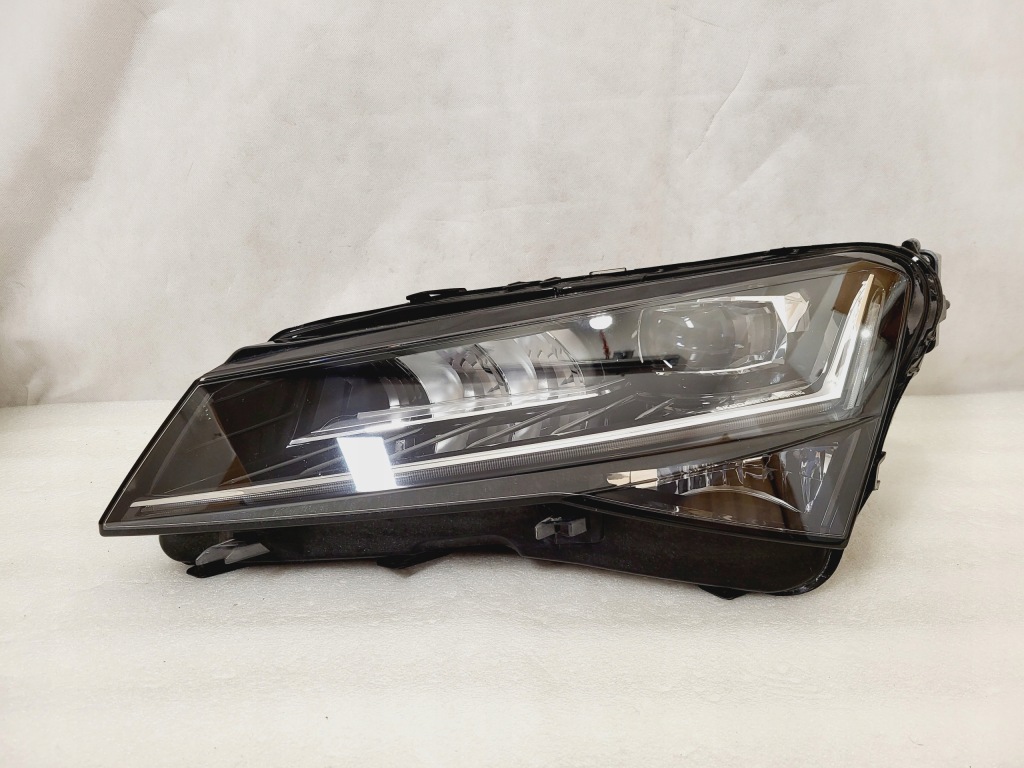 фото №7, Skoda superb 3 iii lift full led лампы передние kpl