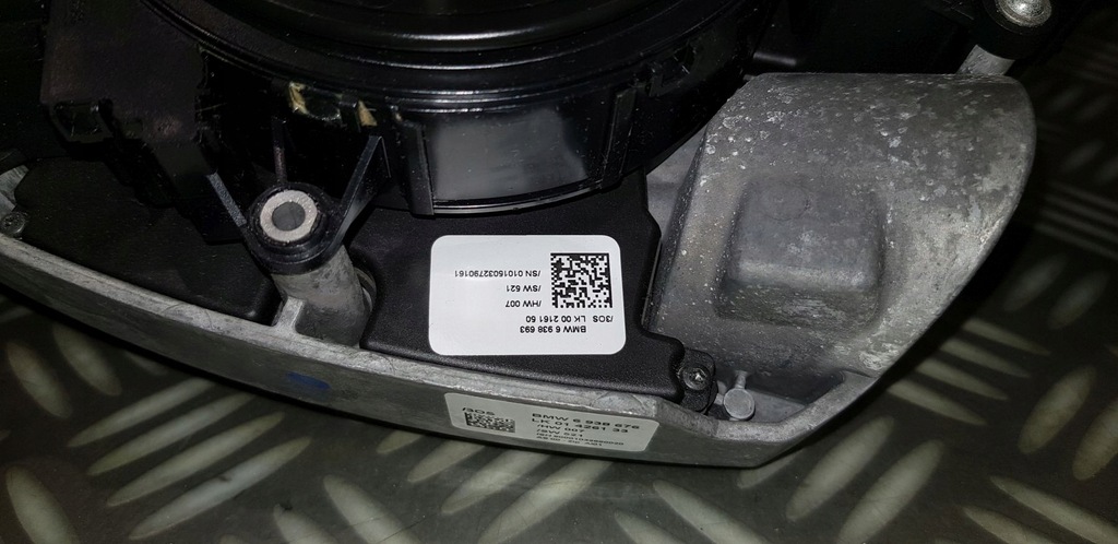 фото №10, Bmw 5 e60 e61 e63 переключатели лента датчик kąta поворота active руль 6938693