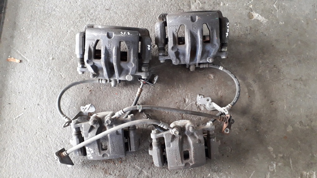 фото №1, Hyundai santa fe iii 2016- суппорт тормозной перед