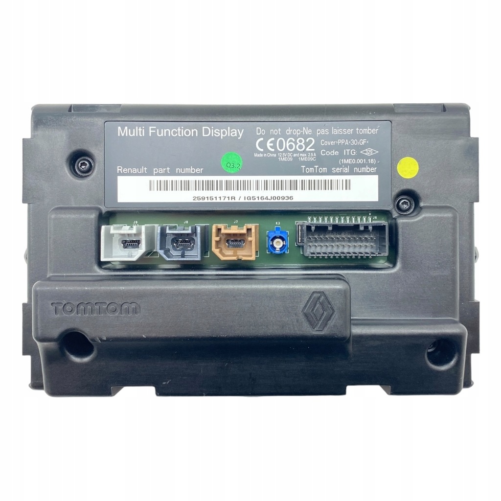 фото №10, Дисплей навігації renault megane iii fluence 259151171r