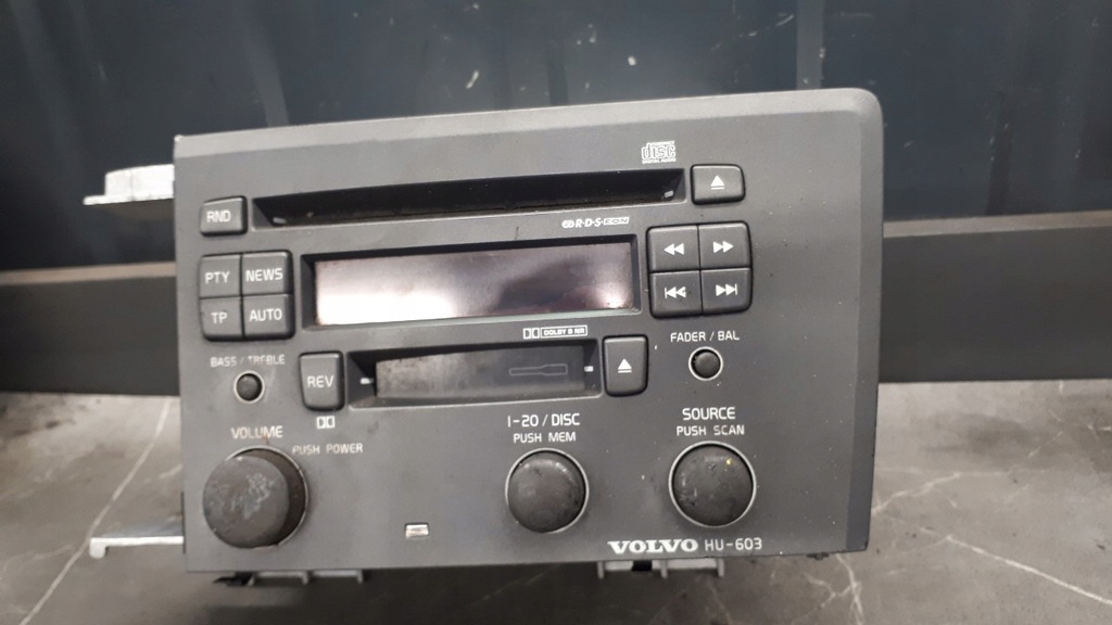 фото №1, 8633166 volvo s60 i v70 ii радио