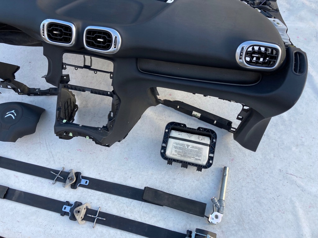 фото №6, Citroen c3 picasso приборная панель приборная панель консоль подушки безопасности