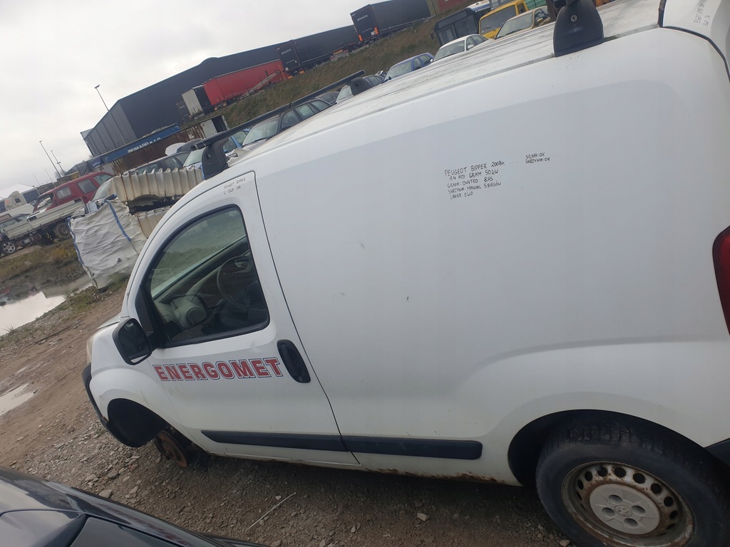 фото №14, Peugeot bipper дверь левая передние левый перед ewp