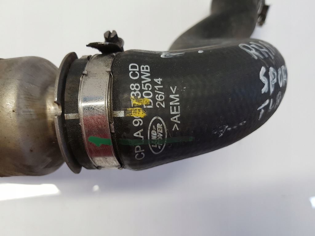 фото №3, Range rover sport ii l494 шланг інтеркулер