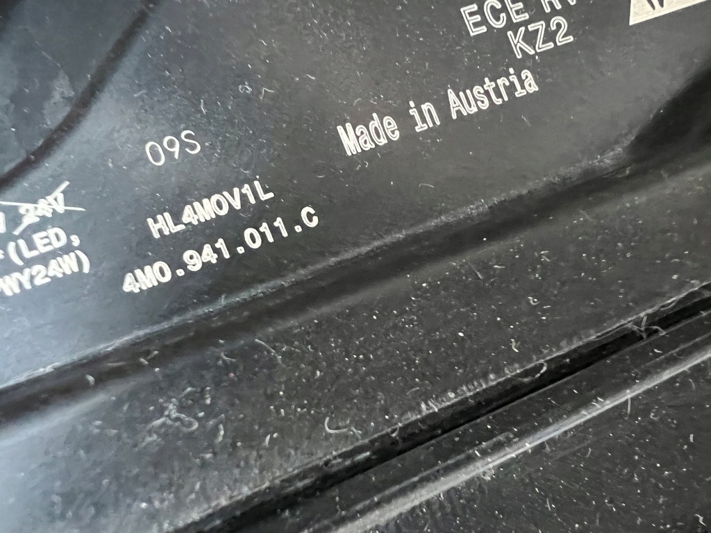 фото №8, Audi q7 4m lift 2020 лампи передні фари світлодіодний повний