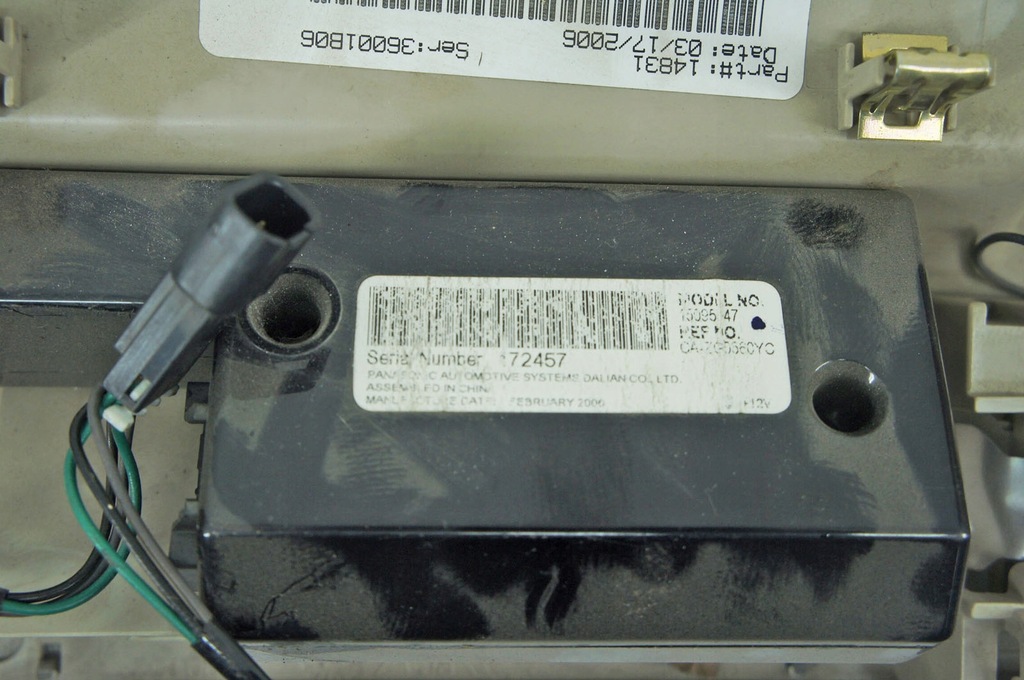 фото №7, Jt195 cadillac escalade iii лампа потолочный задняя