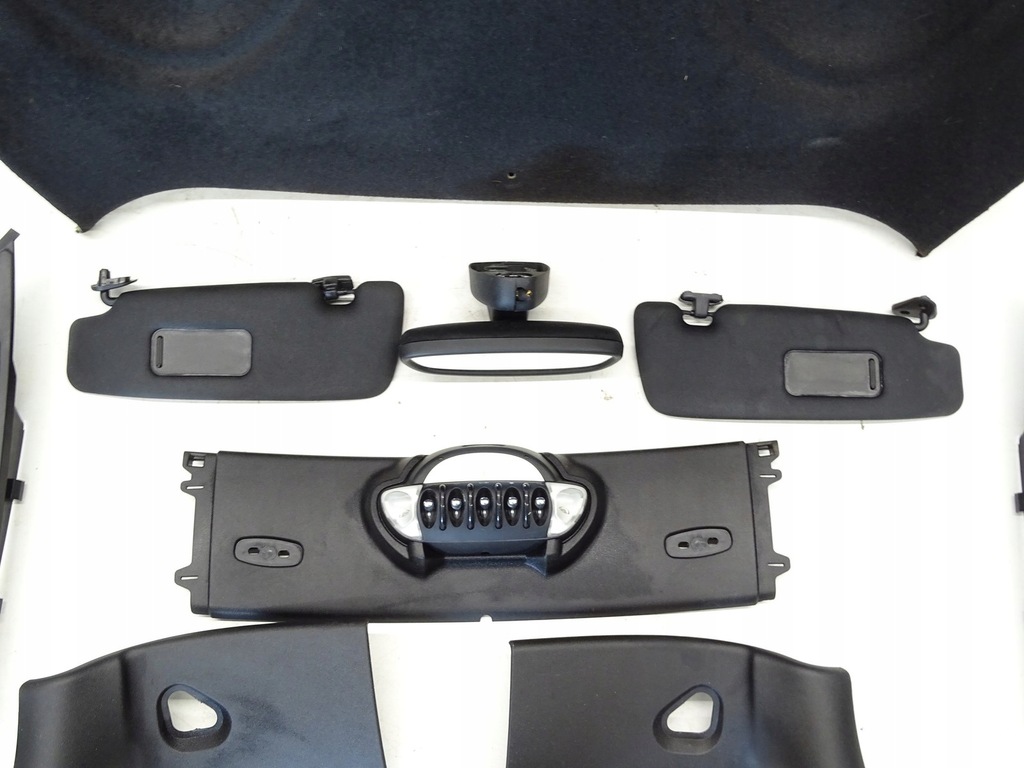 фото №3, Стеля захист козирки mini cooper s r58 coupe jcw czarna