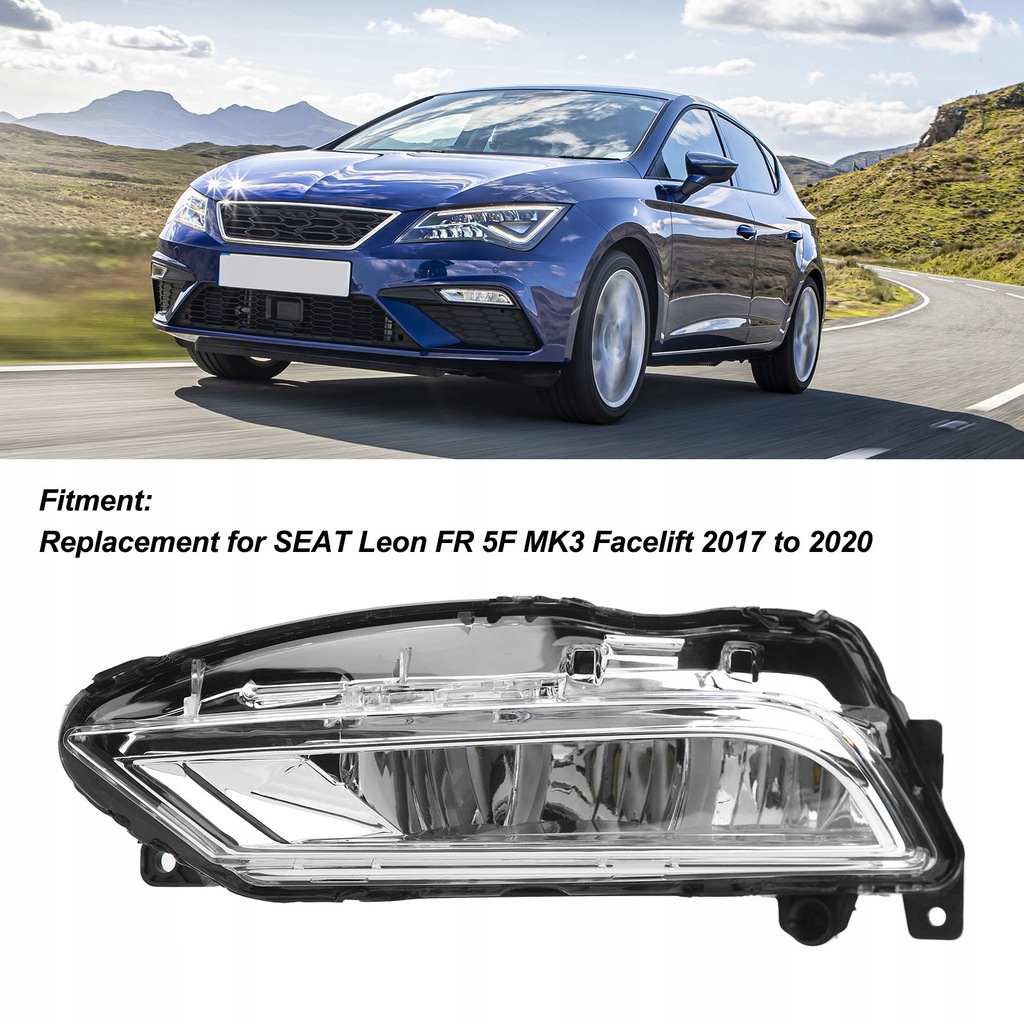 фото №7, Seat leon fr 5f боковой свет противотуманные