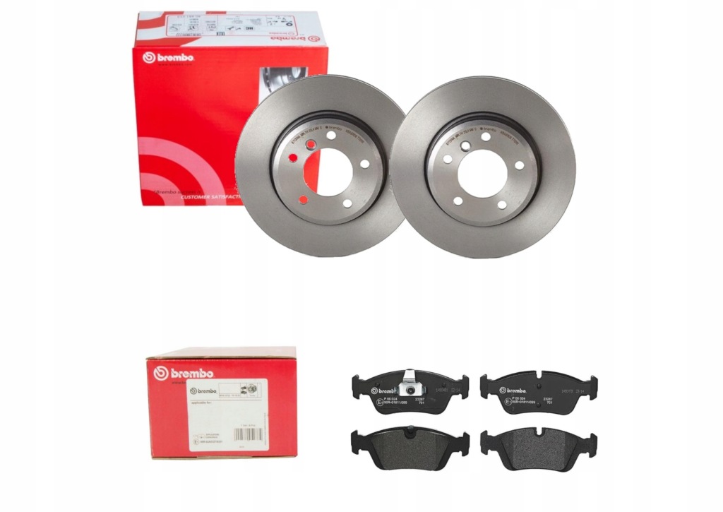 фото №1, Brembo гальмівні диски+ гальмівні колодки перед do bmw 3 e46 z3 z4 e85