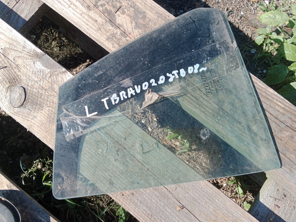 фото №1, Стекло дверь левый задняя fiat bravo ii