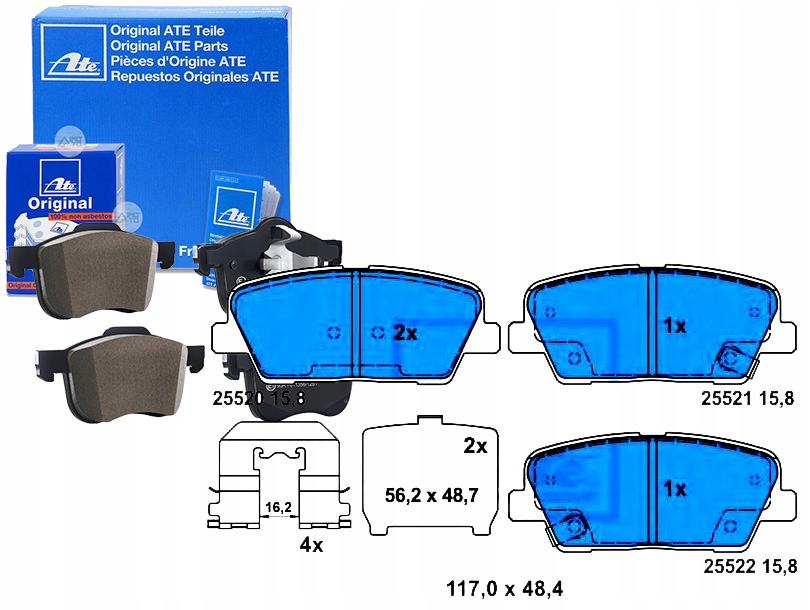 фото №1, Тормозные колодки тормозные hyundai genesis grand santa fé sa
