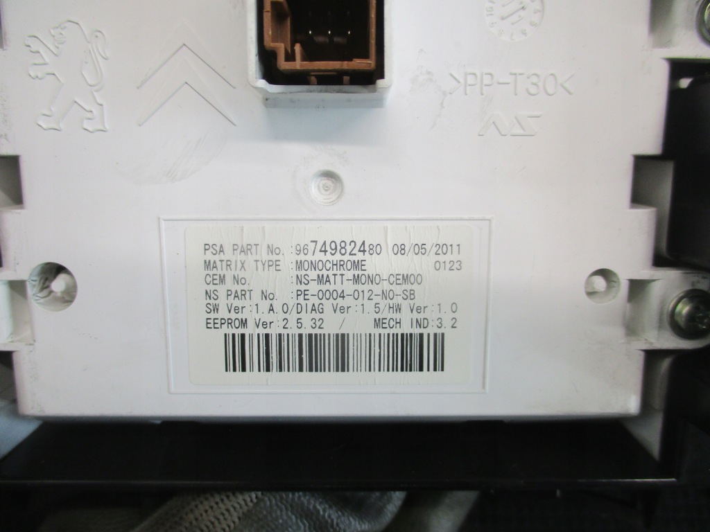 фото №10, Счетчик 9674982480 peugeot 3008 i 1.6 d ehdi 09-13 r.