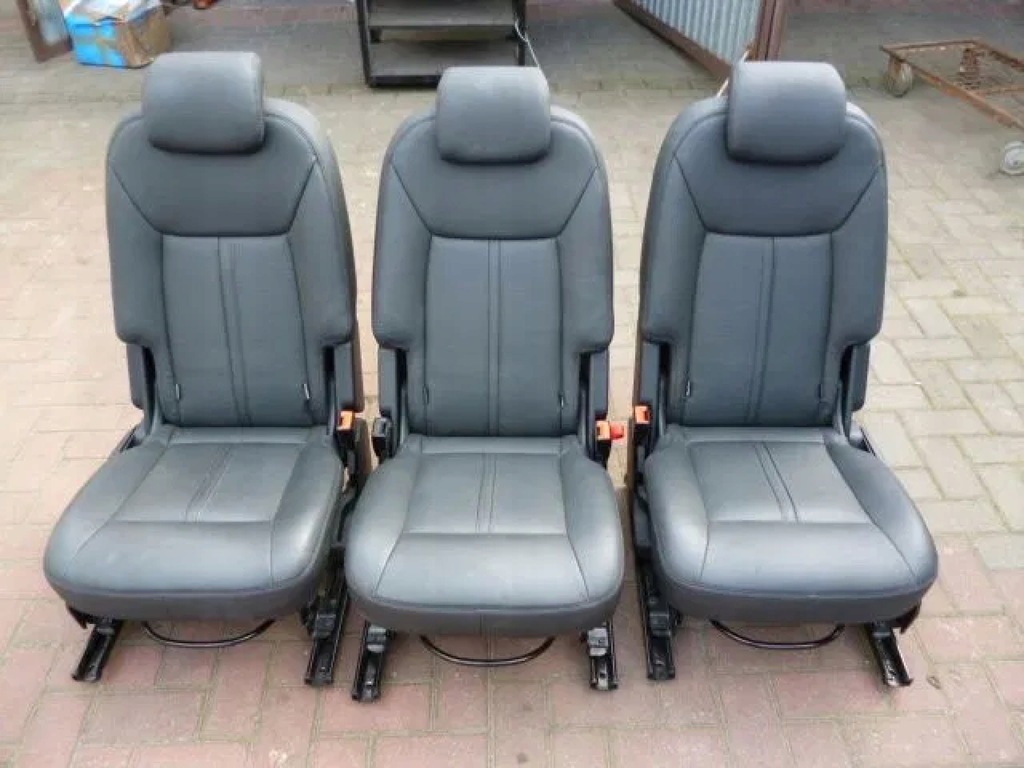 фото №5, Ładne сиденья задняя 2 ряд кожа czarna нитка s-max mk1 galaxy mk3 lift 2013 r