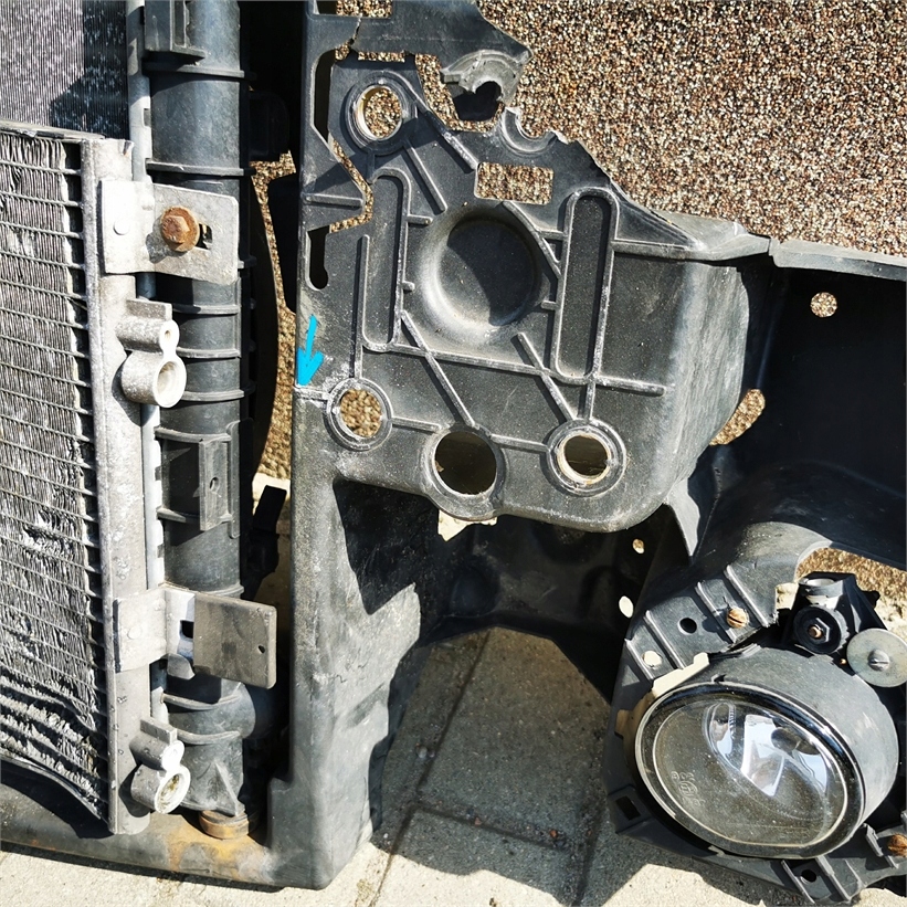 Mini r50 r52 1.6 підсилювач ремінь передній радіатор Зі Шроту