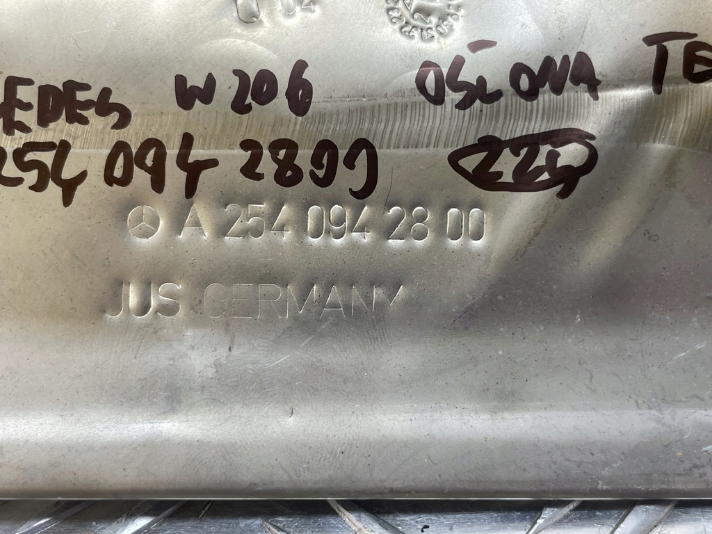 фото №8, Mercedes w206 защита тепловая a2540942800