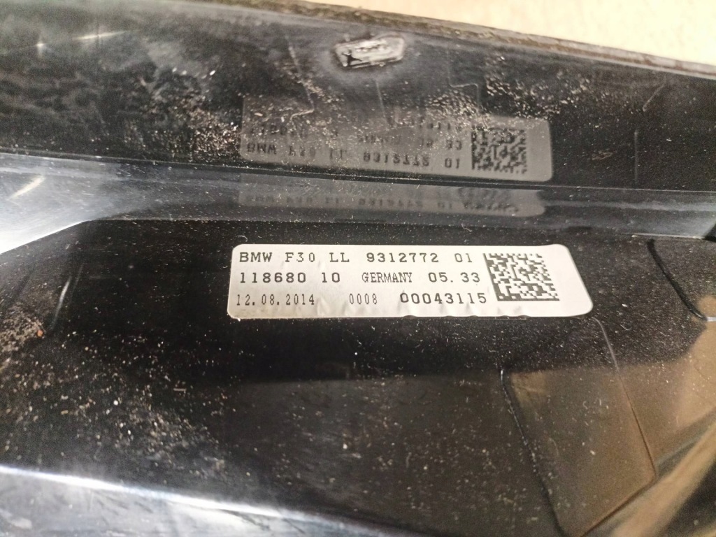 фото №6, Дисплей проектор head up bmw 3 f30 2015 9312772-01