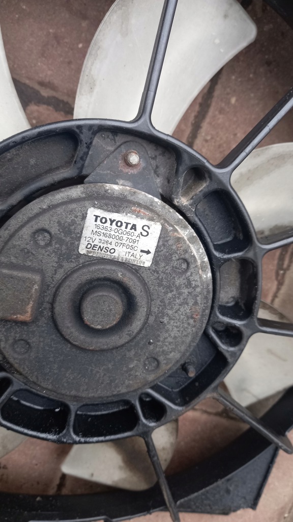 Вентилятор радиатора toyota avensis t25 04r универсал Недорого