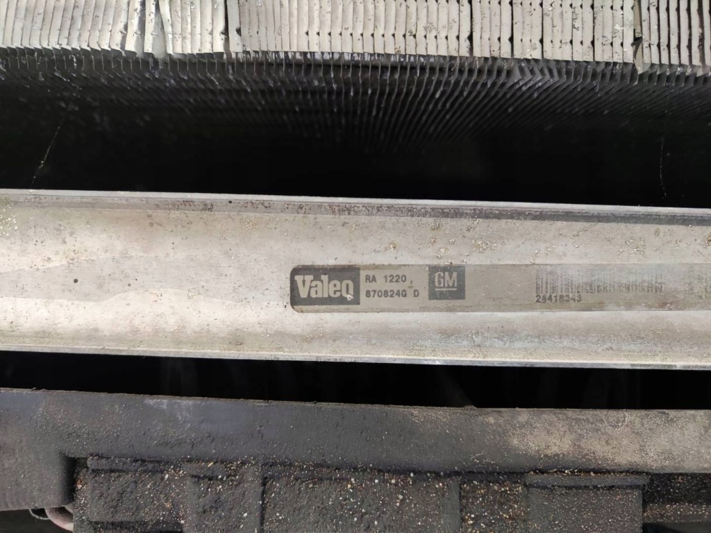 Комплект радиатор вентиляторы ремень передний opel vectra c 2.2 dti 244118366 Недорого