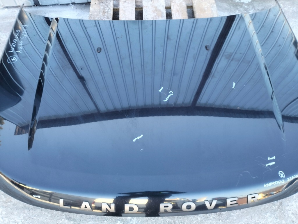 фото №5, Капот land rover discovery 3 iii 2004-2009 колір lrc731 оригінал
