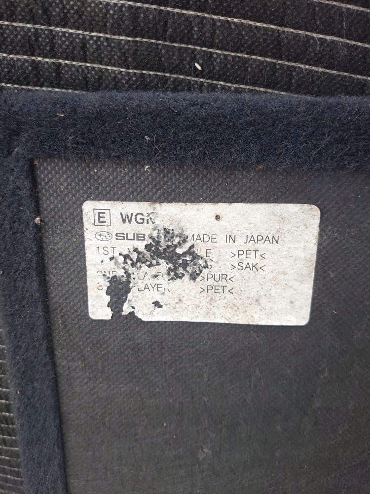 фото №4, Обшивка пол багажника subaru outback iv