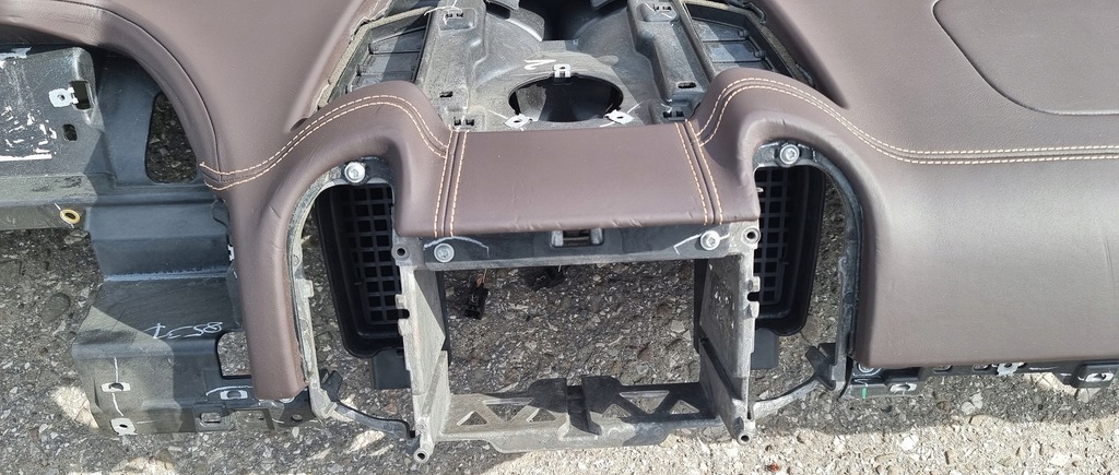 фото №8, Porsche cayenne 7p панель приладів панель приладів консоль шкіра