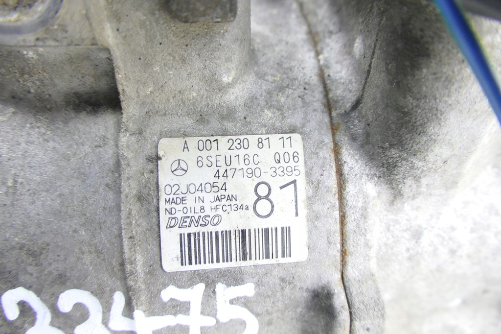 фото №10, Компрессор кондиционера mercedes w211 2.2 cdi a0012308111