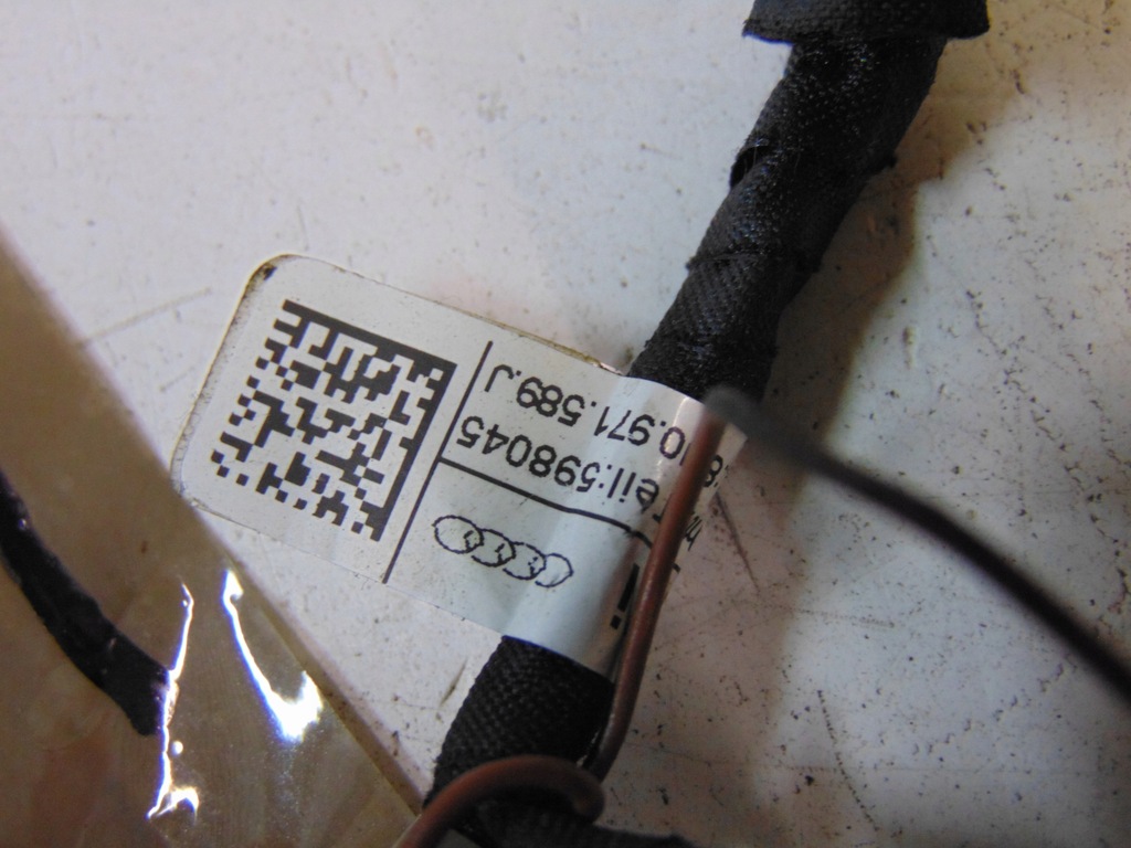 фото №7, Электропроводка подушки безопасности подушка безопасности audi q5 sq5 8k0971589j