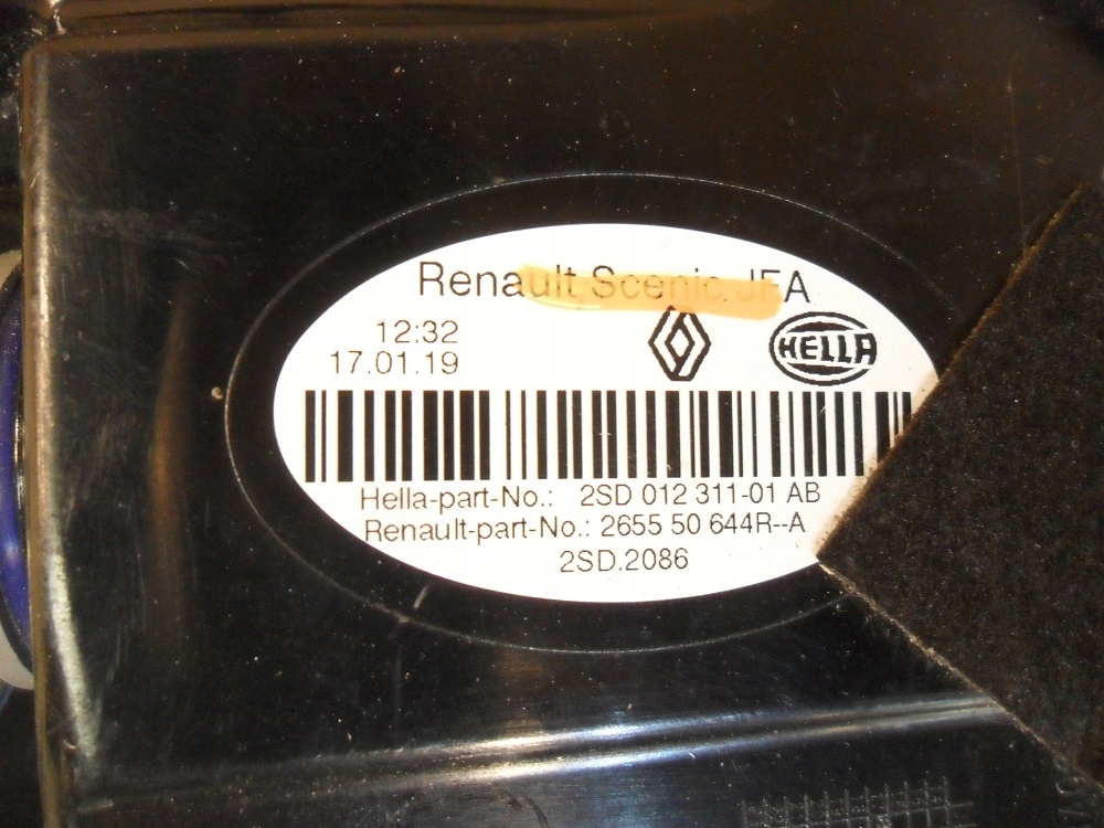 фото №13, Лампа ліва задня крила grand scenic iv 4