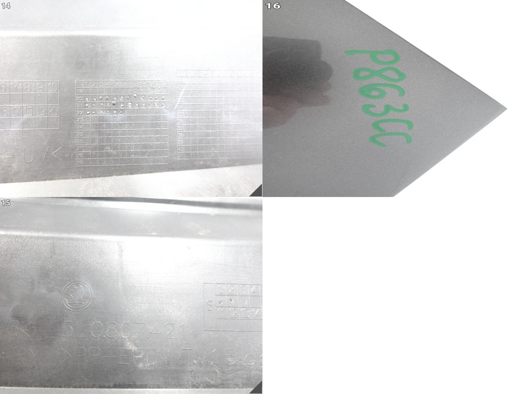 фото №15, Skoda enyaq iv 5la 5lg electric 20- бампер бампер задня 5lg807421