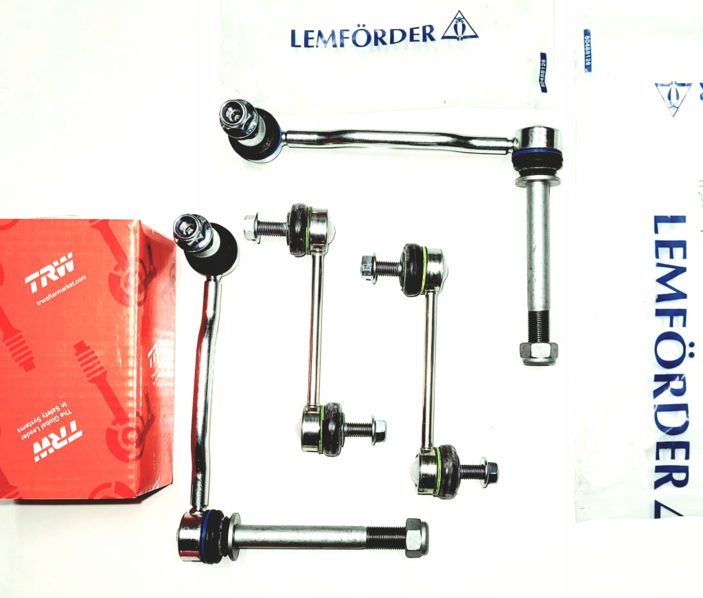 фото №1, 2x trw соединитель стабилизатор перед+ задняя peugeot 407